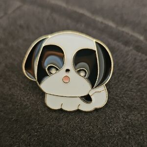 Cute Puppy Enamel Pin